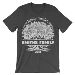 Family Reunion Custom Shirt. Family Tree. Matching T-shirt. - Etsy