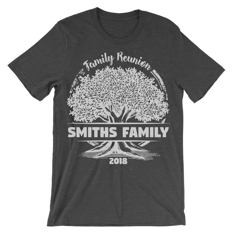 Family Reunion Custom Shirt. Family Tree. Matching T-shirt. | Etsy