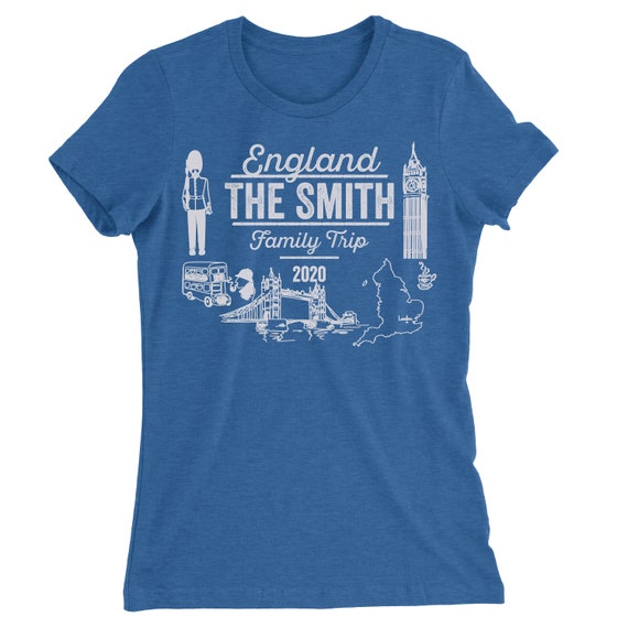 England Family Trip. Custom Shirt. Family Trip. Matching T shirt. Unisex Tee. England Vacation. Etsy