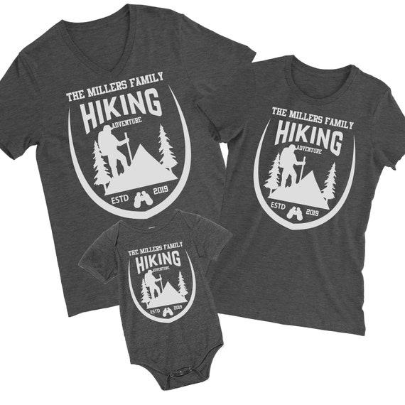 Hiking Famiy Shirts. Hiking Trip. Hiking Shirt. Custom Hiking Shirts. Mountain  Shirt Mountains Shirt. Camping Shirt.nature Shirt. -  Canada