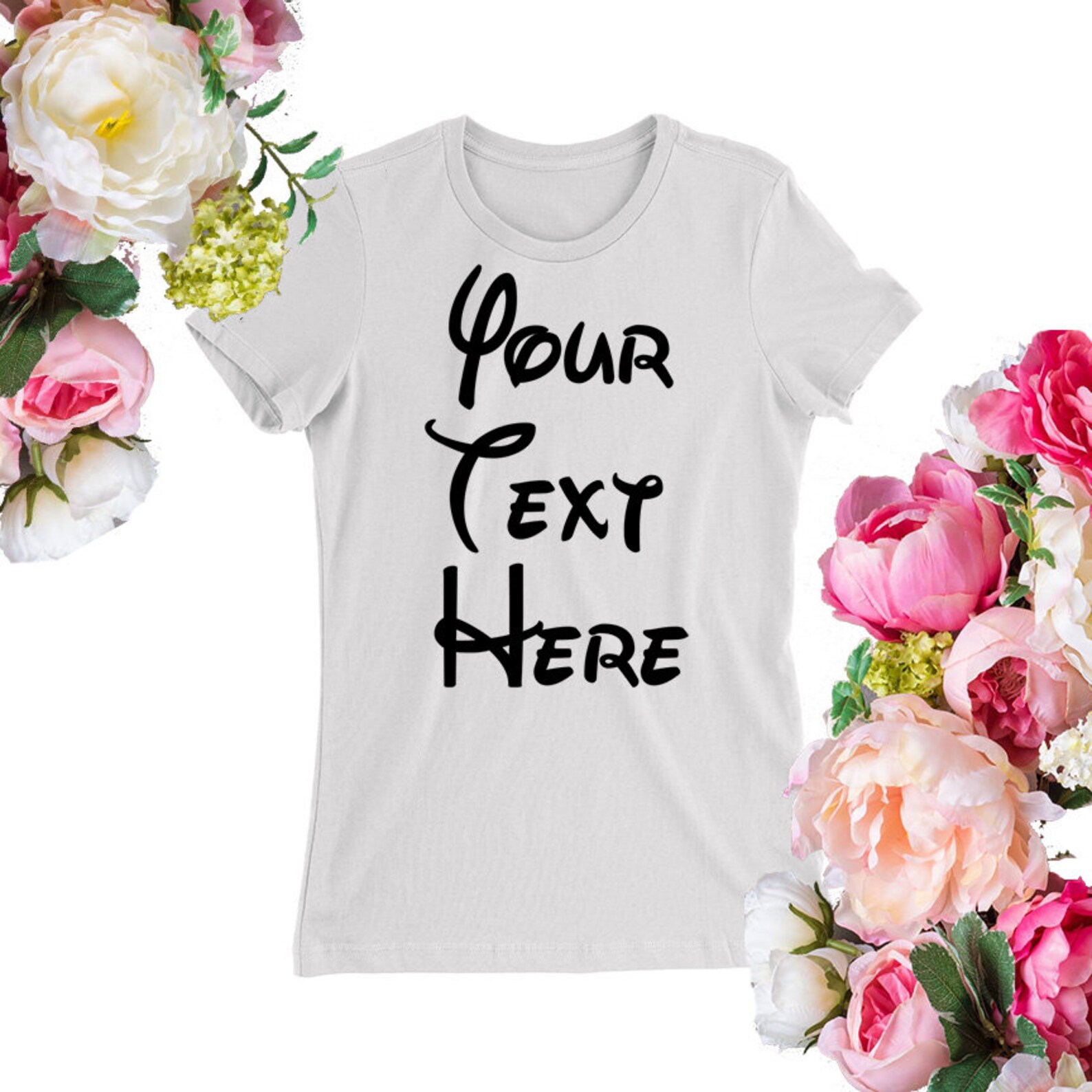 Your Text Here Shirts. Custom Family Shirts. Personalized - Etsy image.