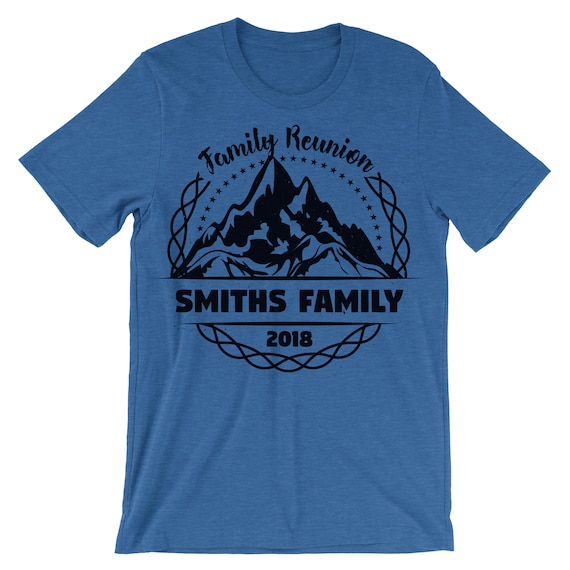 delvist Rust slave Mountain Design Custom Shirt. Family Reunion Custom T Shirt. - Etsy