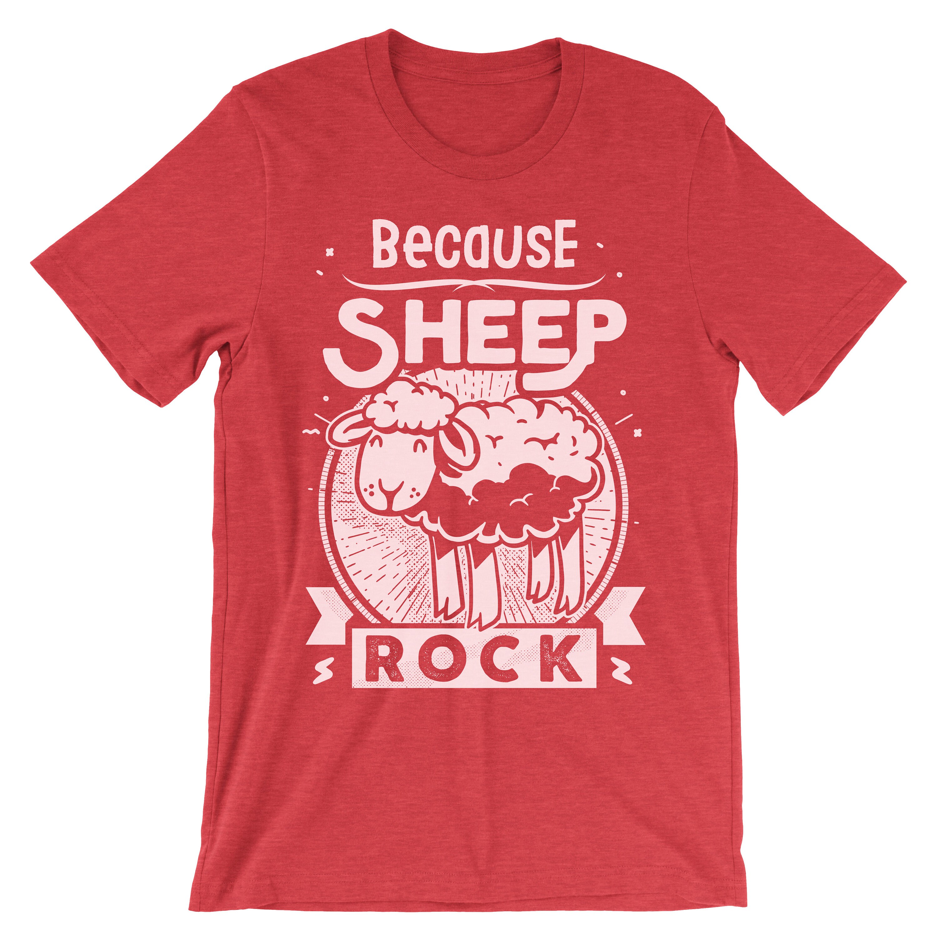 Buy Sheep T Shirt. Sheep T shirt. Because Sheep Rock T shirt