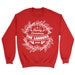Family Christmas 2021 Custom Sweatshirt Personalized Custom Sweater. Customizable Sweatshirt. Your Text Here. 