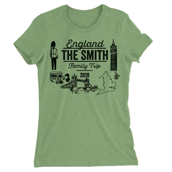 England Family Trip. Custom Shirt. Family Trip. Matching T shirt. Unisex Tee. England Vacation. Etsy Canada