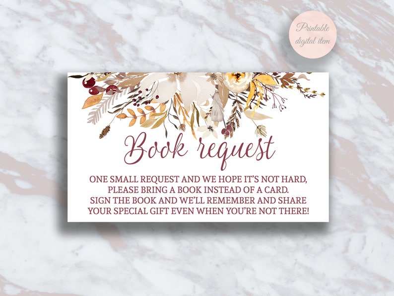 Baby Shower Book Request Books For Baby Bring A Book Instead Etsy Baby Shower Book Request Books For Baby Bring A Book Instead Etsy
