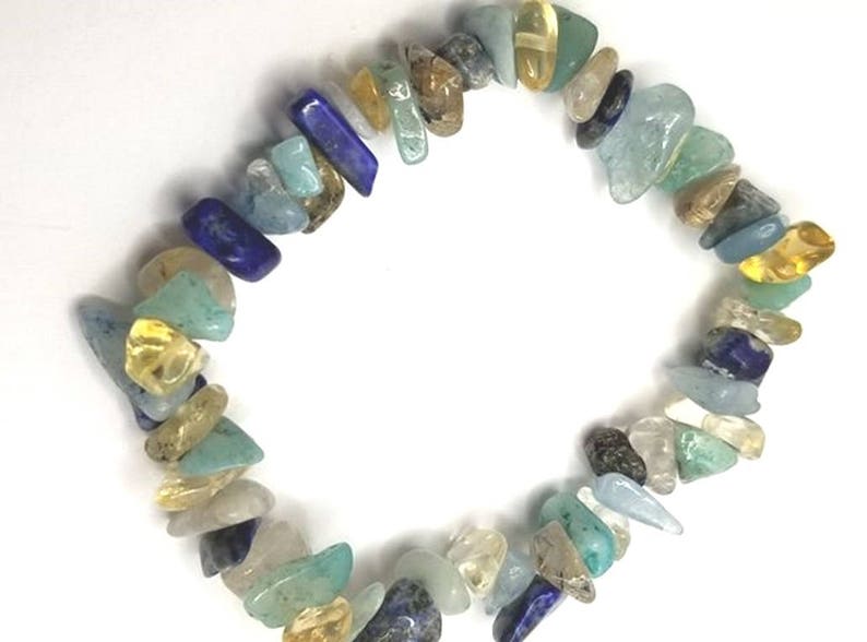 Thyroid Crystal Healing Bracelet Etsy