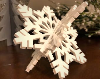 Snowflake Figurine, Ornament