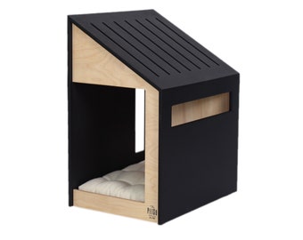 Modern dog and cat house/dog bed/cat bed/wooden pet house/modern pet house/dog pillow/cat pillow/cat furniture/dog furniture/indoor house