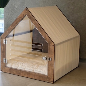 Indoor dog bed 2025 with roof