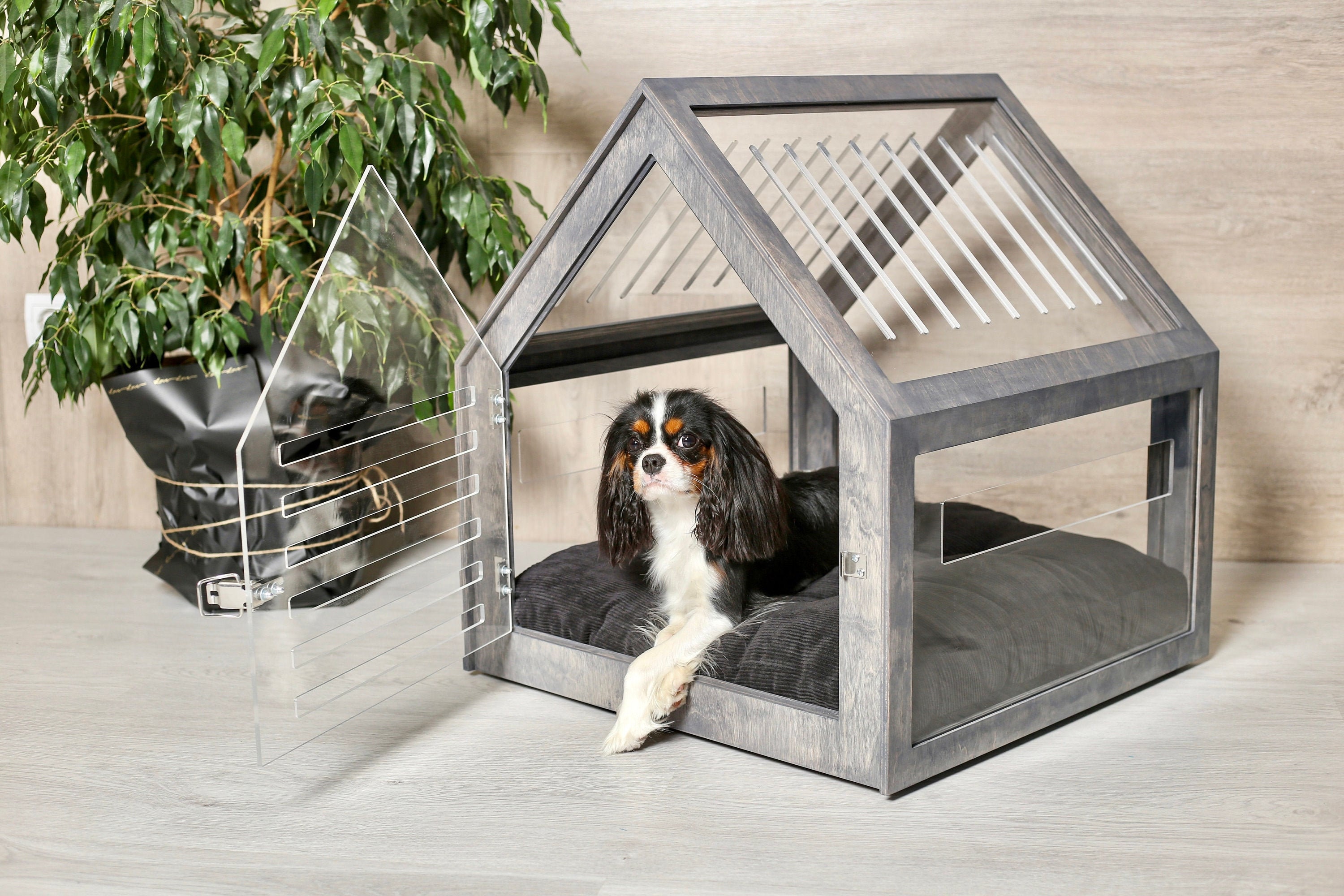Beds Kennell Tent Crate Dog House Indoor Pet Toys Tiny Dog House Puppy Home  Cat Enclosure Outdoor Cachorro Dog Furniture Fg24
