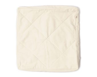 Cover with a zipper for cushions