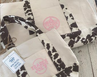 Custom Western Trader Joe’s Canvas Tote Bag Bundle