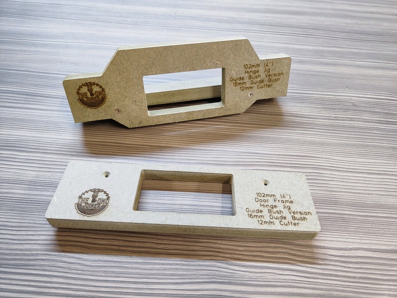 Door Hinge Router Jig Twin Pack - 102mm, Made in UK - Etsy UK