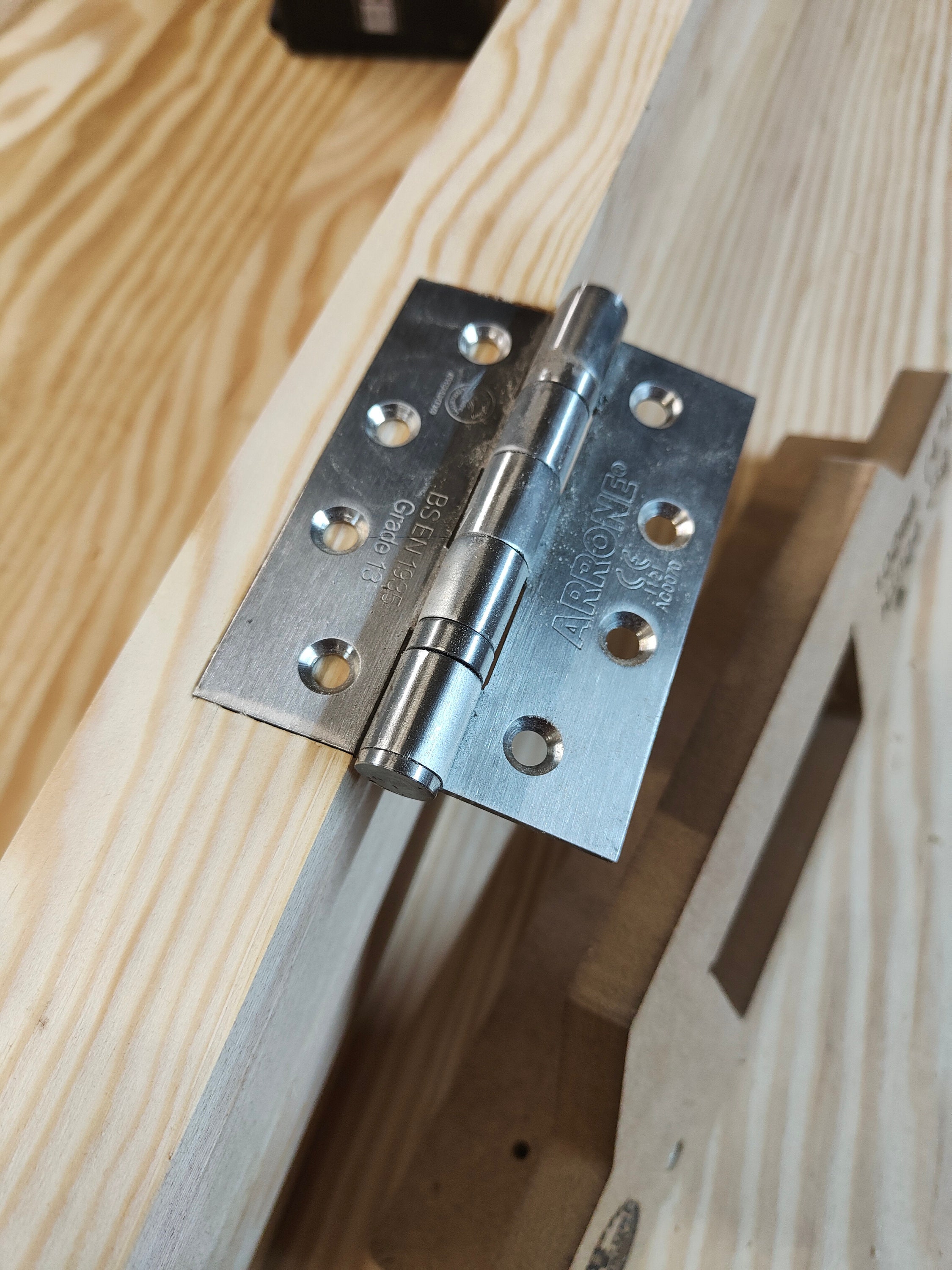 Door Hinge Router Jig 102mm 4 & Door Frame Jig Twin Pack Made in UK