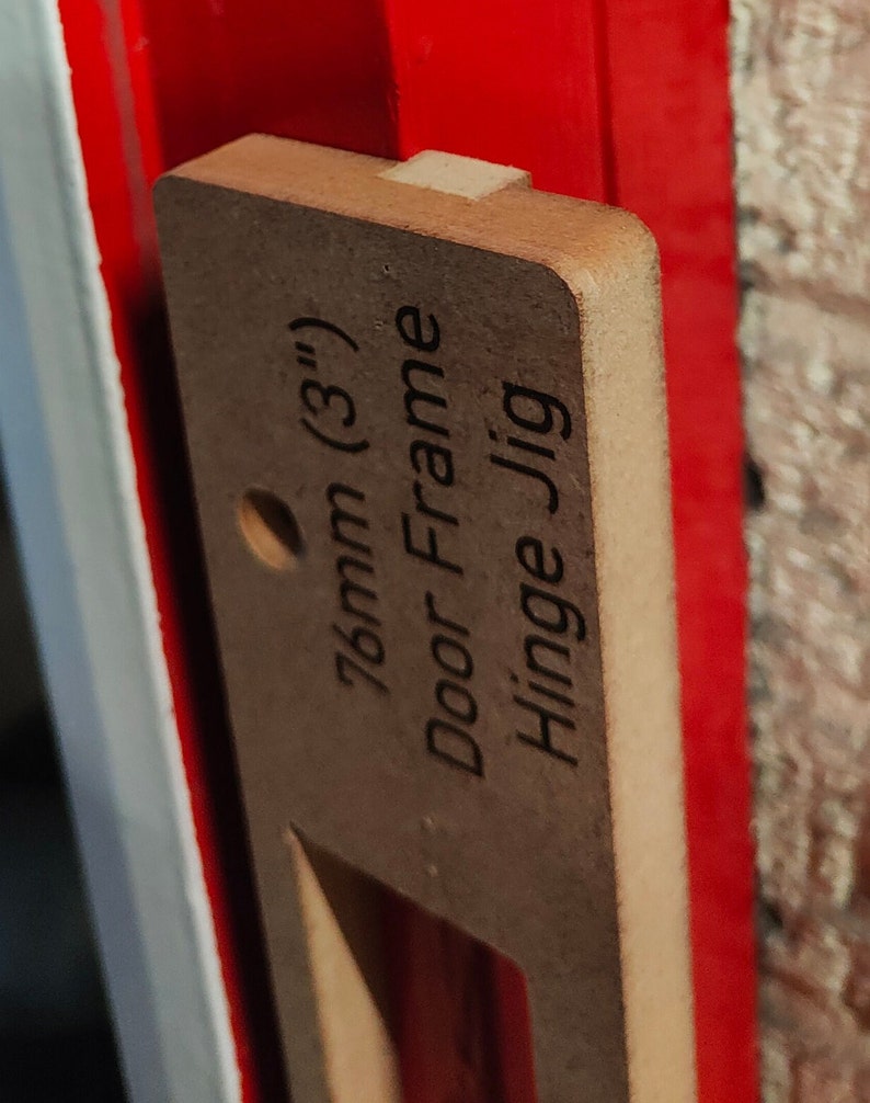 Door Hinge Router Jig 76mm 3 & Door Frame Jig With Cutter Etsy UK