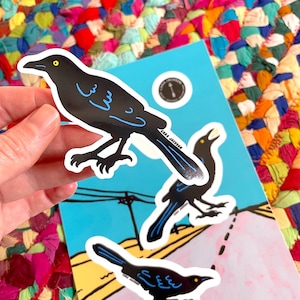 Grackles - Sticker Sheet