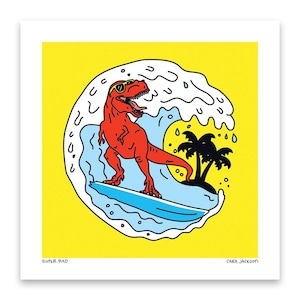 Super Rad - Kunstdruck
