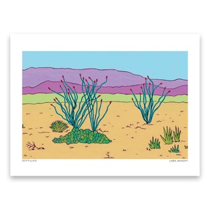 Ocotillos - Art Print