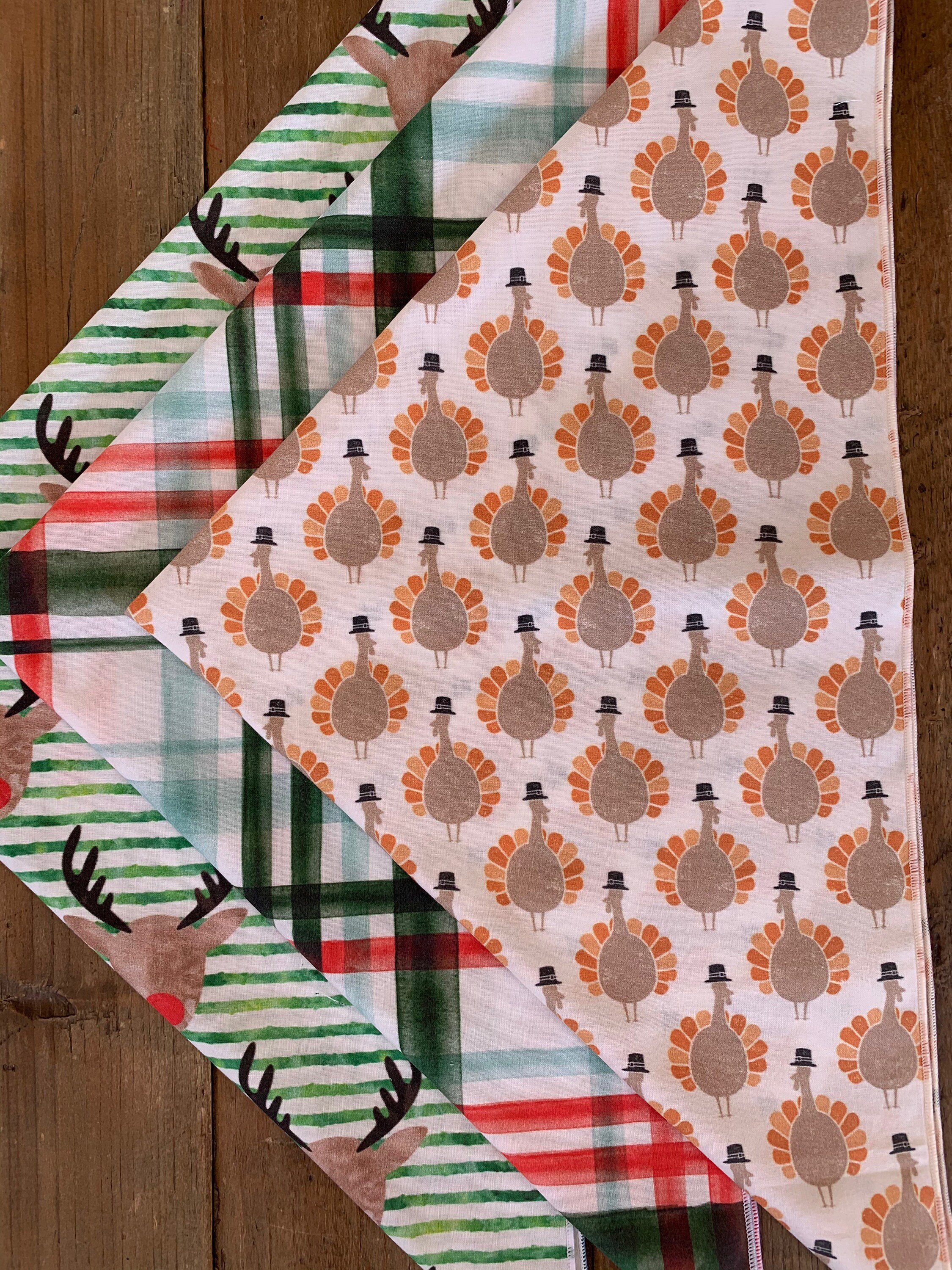 Three-Pack of any of our Bandanas// Dog Bandanas// Custom Pack of any…