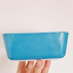 Vintage Pyrex Blue Refrigerator Dish: 1940s Fridgies Ovenware