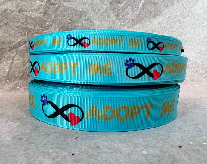 RIBBON CLEARANCE ... Adopt Me Ribbon 3/8