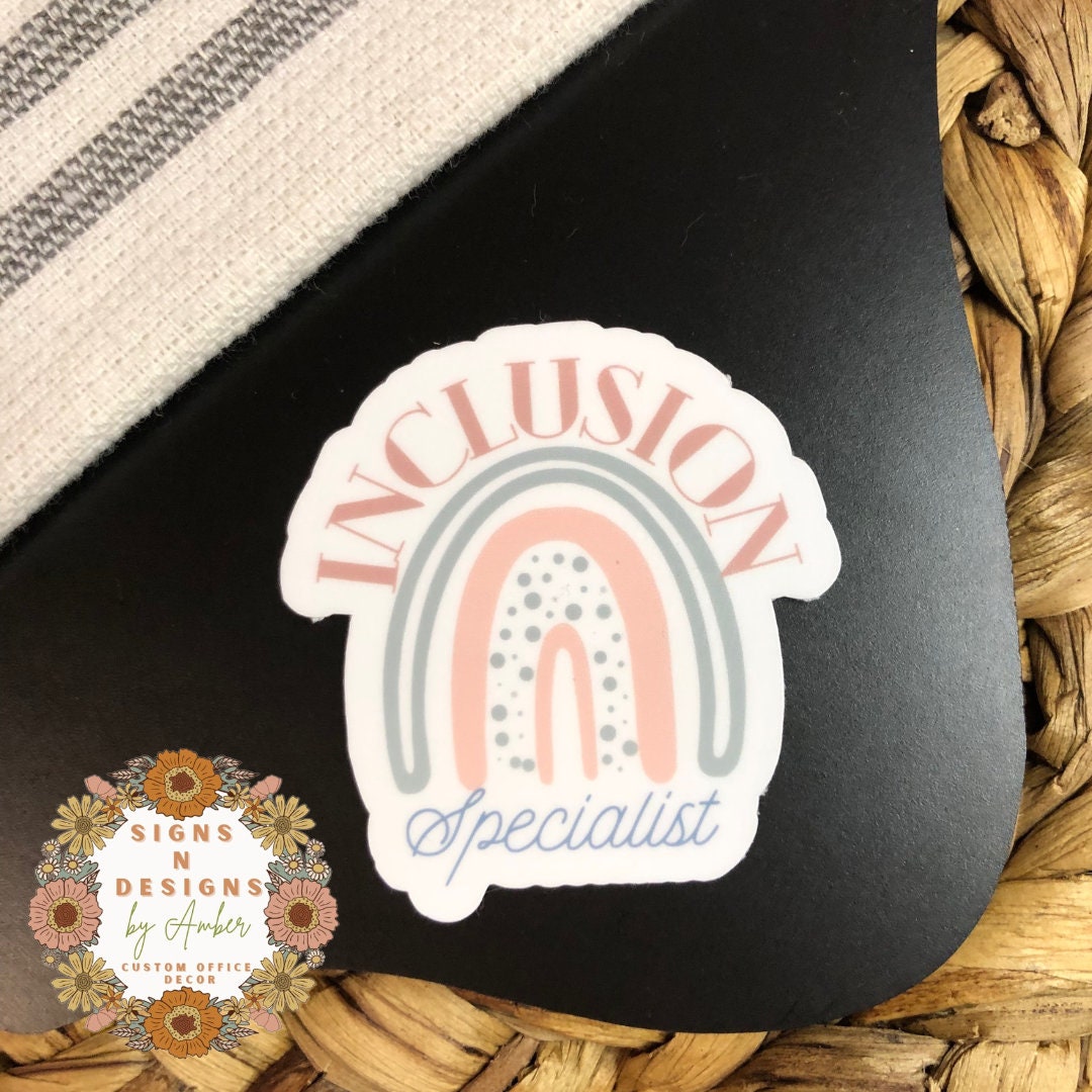 Inclusion,inclusion Sticker,sped Teacher,teacher Sticker,school ...