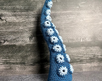 Large Crochet Tentacle - Custom Colors Available (Made to Order)