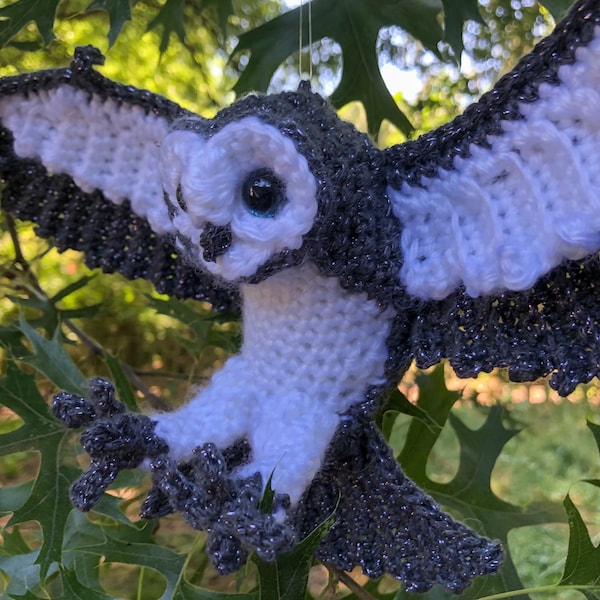 Handmade Amigurumi Night Sky Owl