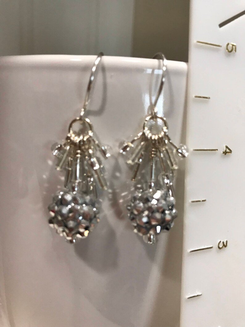 Disco Ball Earrings Etsy