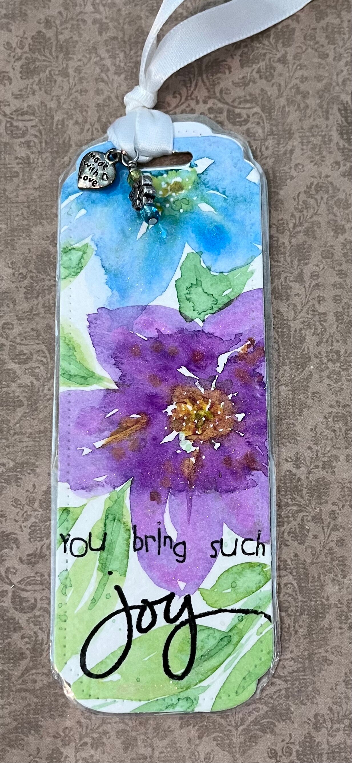 Watercolor Bookmarks Etsy