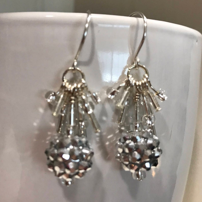 Disco Ball Earrings Etsy