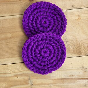 Two Royal Purple Cleaning Scrubbers