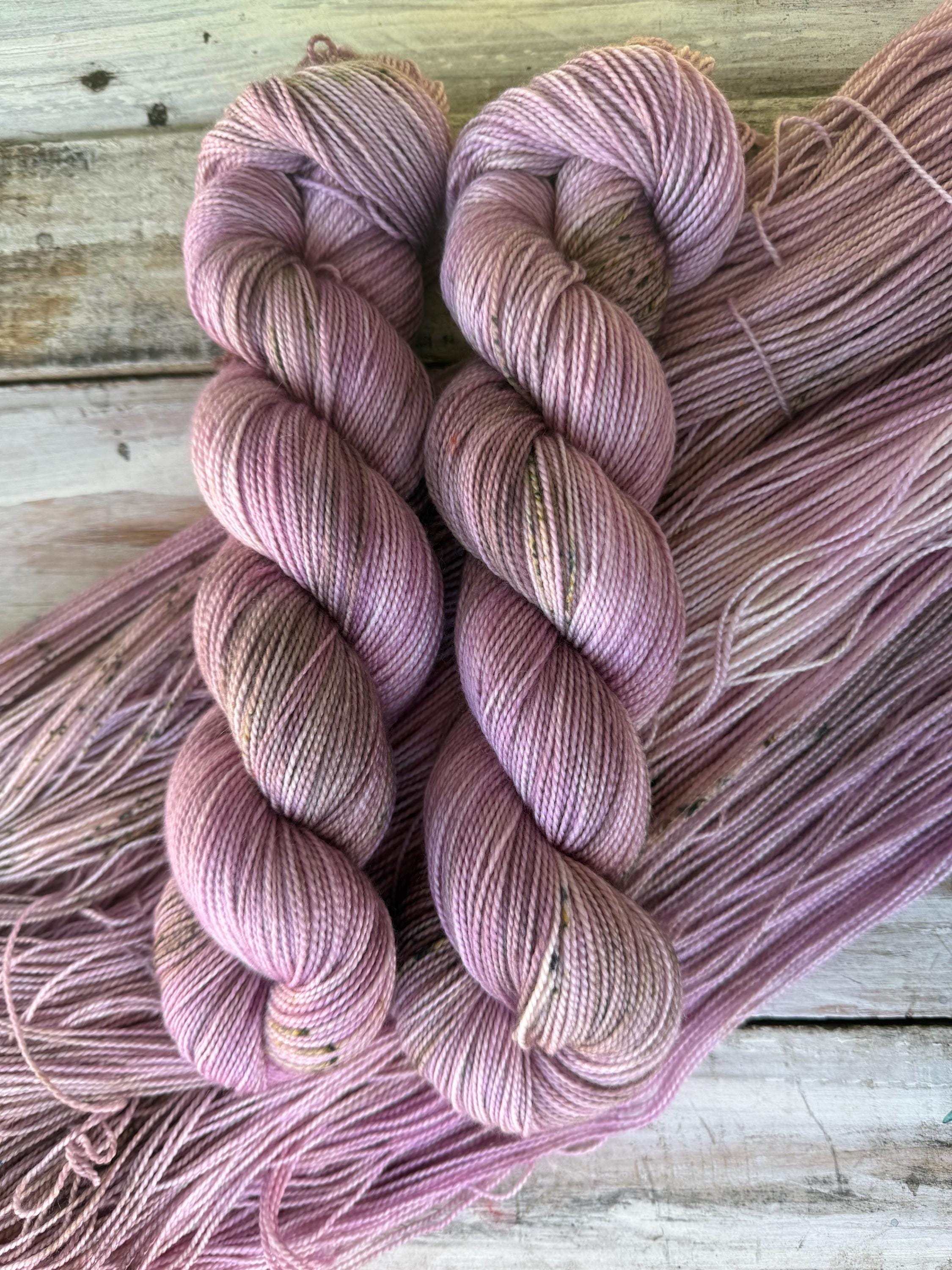 High Twist Merino Cashmere Sock Yarn Fingering Weight IN STOCK 