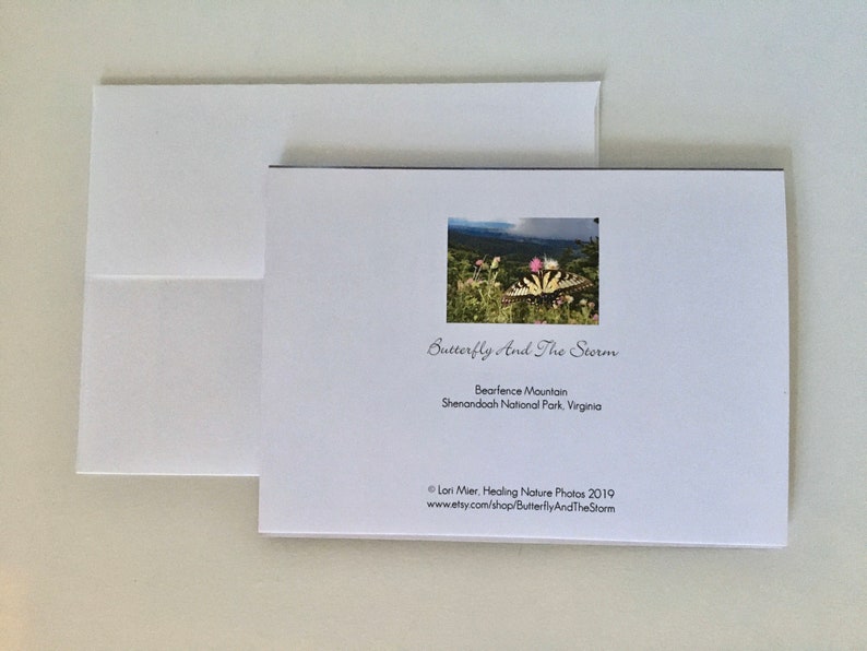 letter writing Sunrise Fall Colors healing nature photography Autumn mountain landscape photography Blank Greeting Cards