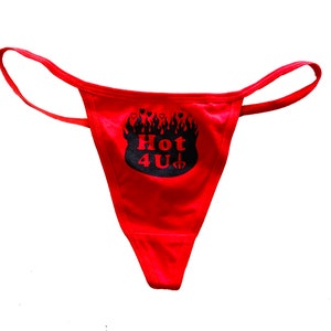 Hot 4 You Thong Undie - Etsy