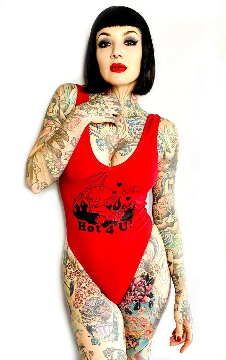 Hot 4 You Devil Bodysuit