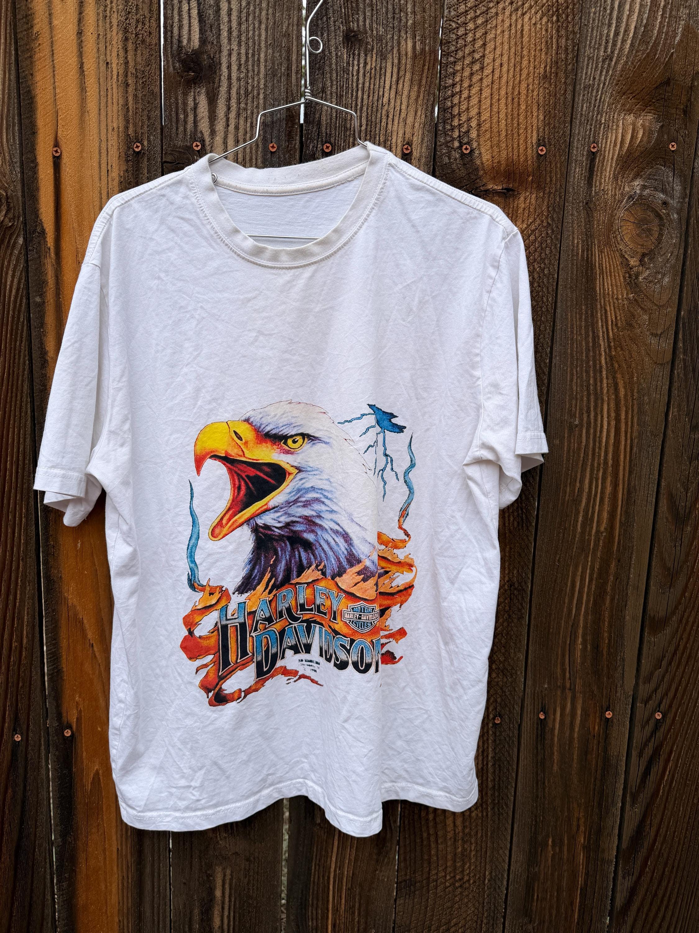 Harley Eagle T Shirt - Etsy