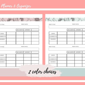 Poshmark Planner, Selling on Poshmark, Listing Planner, Business ...