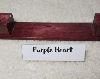 NEW!! Solid Hardwood Flute Stand ~ Purple Heart