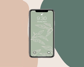 Sage Green Wallpaper Etsy