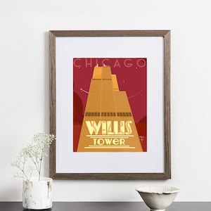 It&#39;s Pronounced SEARS... | Chicago Illinois Sears Tower Willis Tower Downtown Skyscraper Art (Digital Print)