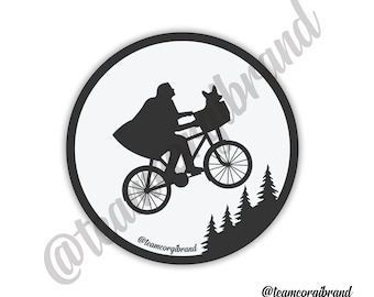 Flying Corgi Sticker