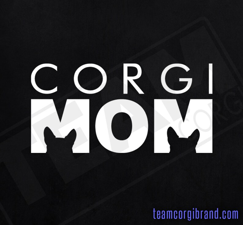 Download Corgi Mom decal | Etsy