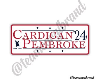 Cardigan Pembroke 2024 Campaign Sticker