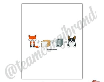 How a Corgi is made with Toaster