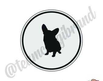 Corgi Logo coaster