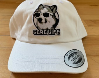 CorgLife white ball cap