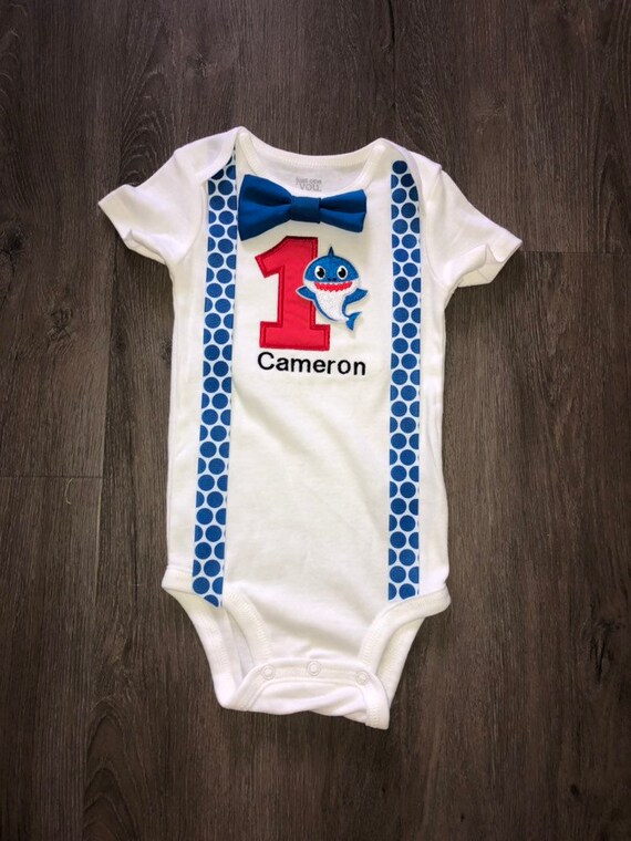 baby boy shark outfit