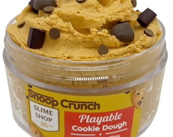 Chocolate Chip Cookie Dough Scented Cloud Cream Slime